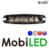 M-LED M-LED Super dunne flitser 6 leds blauw E-keur