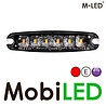 M-LED M-LED Super thin flasher 6 LEDs red E-mark M-LED M-LED Super thin flasher 6 LEDs red E-mark