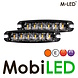 M-LED M-LED 2 Flashes super mince 6 LED ambre avec boîte de jonction E-marque M-LED M-LED 2 Flashes super mince 6 LED ambre avec boîte de jonction E-marque