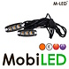 M-LED M-LED 2 Super thin amber flashers 3 LEDs with junction box E-mark M-LED M-LED 2 Super thin amber flashers 3 LEDs with junction box E-mark