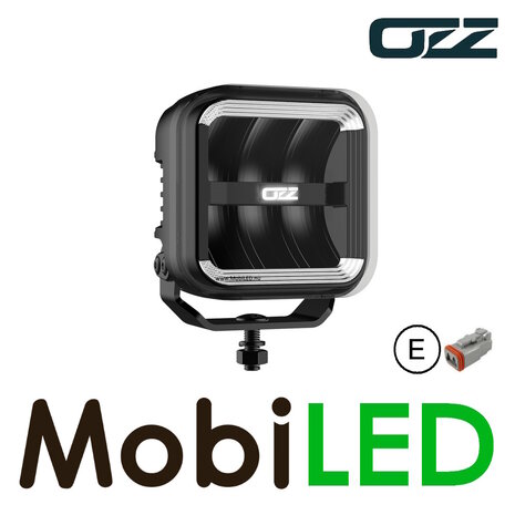 OZZ OZZ SQR 5" square dynamic start-up dual color boost function Black E-mark OZZ OZZ SQR 5" square dynamic start-up dual color boost function Black E-mark
