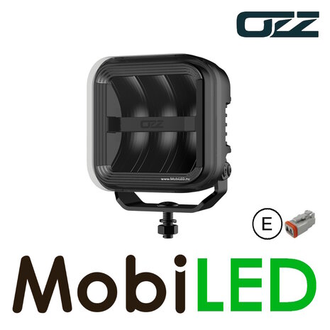 OZZ OZZ SQR 5" carré démarrage dynamique bicolore fonction boost Noir E-marque OZZ OZZ SQR 5" carré démarrage dynamique bicolore fonction boost Noir E-marque