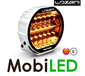 LAZER Sentinel Highline with flash amber/white positionlight 9 inch white LAZER Sentinel Highline with flash amber/white positionlight 9 inch white