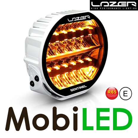 LAZER Lazer Sentinel Highline White 9 inch 130W with flash E-mark LAZER Lazer Sentinel Highline White 9 inch 130W with flash E-mark