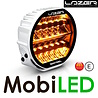 LAZER Lazer Sentinel Highline Wit 9 inch 130W met flitser E-keur LAZER Lazer Sentinel Highline Wit 9 inch 130W met flitser E-keur