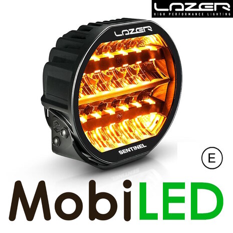 LAZER Lazer Sentinel spot light Black elite 9 inch 145 watts gen2 E-mark LAZER Lazer Sentinel spot light Black elite 9 inch 145 watts gen2 E-mark