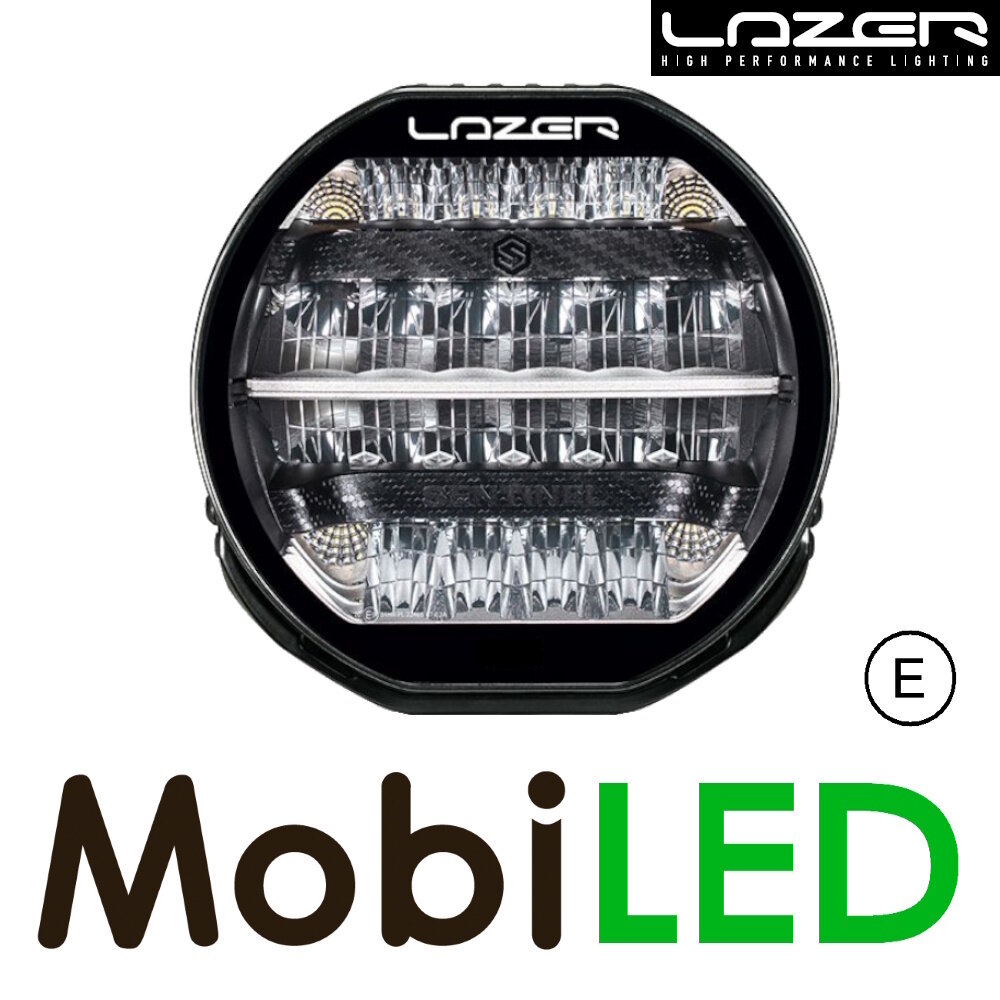 LAZER Lazer Sentinel verstraler standaard met positielicht 9" 87 watt E-keur LAZER Lazer Sentinel verstraler standaard met positielicht 9" 87 watt E-keur