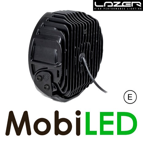 LAZER Lazer Sentinel spot light standard with position light Chrome 9" 87 watts E-mark