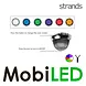 Strands IZE LED Melon interieur verlichting 6 kleuren Strands IZE LED Melon interieur verlichting 6 kleuren