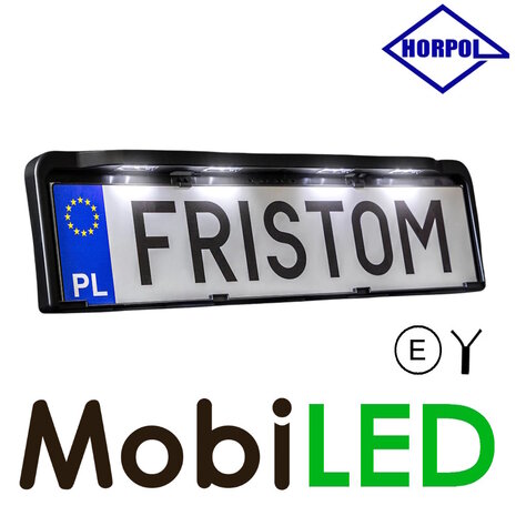 Fristom Fristom Plaque d'immatriculation avec éclairage 1 fonction câble E-marque Fristom Fristom Plaque d'immatriculation avec éclairage 1 fonction câble E-marque