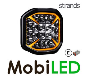 Strands Siberia X Driving Light amber/white position light 9 inch Strands Siberia X Driving Light amber/white position light 9 inch