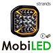 Strands Strands Siberia X Driving Light amber/wit positielicht 9 inch E-keur Strands Strands Siberia X Driving Light amber/wit positielicht 9 inch E-keur