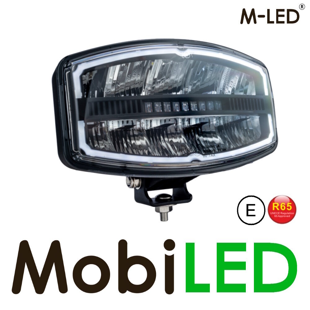 M-LED M-LED Saturn feu de position ambre/ blanc et flash E-marque M-LED M-LED Saturn feu de position ambre/ blanc et flash E-marque