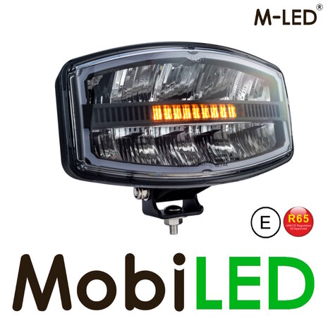 M-LED M-LED Saturn amber/wit positielicht en flitser E-keur M-LED M-LED Saturn amber/wit positielicht en flitser E-keur