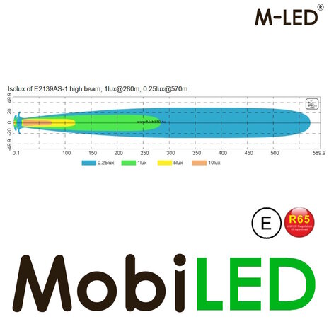 M-LED M-LED Saturn amber/white position light and flash E-mark