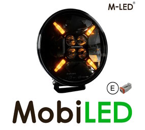 M-LED Cruiser amber/white position light 9 inch