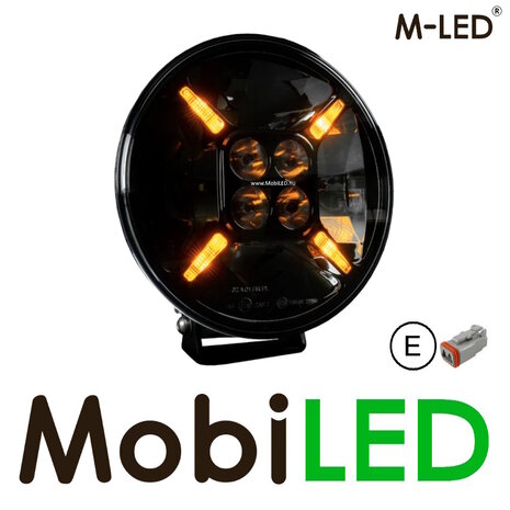 M-LED M-LED Cruiser 120W amber/white position light 9 inch E-mark M-LED M-LED Cruiser 120W amber/white position light 9 inch E-mark