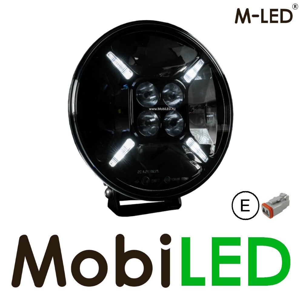 M-LED M-LED Cruiser 120W amber/white position light 9 inch E-mark M-LED M-LED Cruiser 120W amber/white position light 9 inch E-mark
