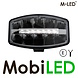 M-LED M-LED Oval projecteur feu de position ambre/blanc E-marque M-LED M-LED Oval projecteur feu de position ambre/blanc E-marque