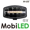 M-LED M-LED Oval spotlight amber/white position light E-mark M-LED M-LED Oval spotlight amber/white position light E-mark