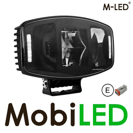M-LED M-LED Touring Jumbo 100W amber/white position light 10 inches E-mark M-LED M-LED Touring Jumbo 100W amber/white position light 10 inches E-mark