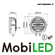 Optibeam Optibeam Savage 7 pouces E-marque