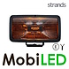 Strands Strands IZE LED OG REX spotlight warm amber/white position light E-mark