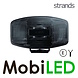 Strands Strands IZE LED OG projecteur loin feu de position ambre/blanc chaud ovale E-marque Strands Strands IZE LED OG projecteur loin feu de position ambre/blanc chaud ovale E-marque