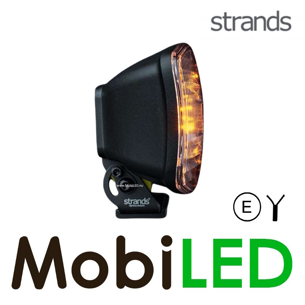 Strands Strands IZE LED OG spotlight amber/warm white position light oval E-mark Strands Strands IZE LED OG spotlight amber/warm white position light oval E-mark