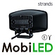 Strands Strands IZE LED OG spotlight amber/warm white position light oval E-mark Strands Strands IZE LED OG spotlight amber/warm white position light oval E-mark