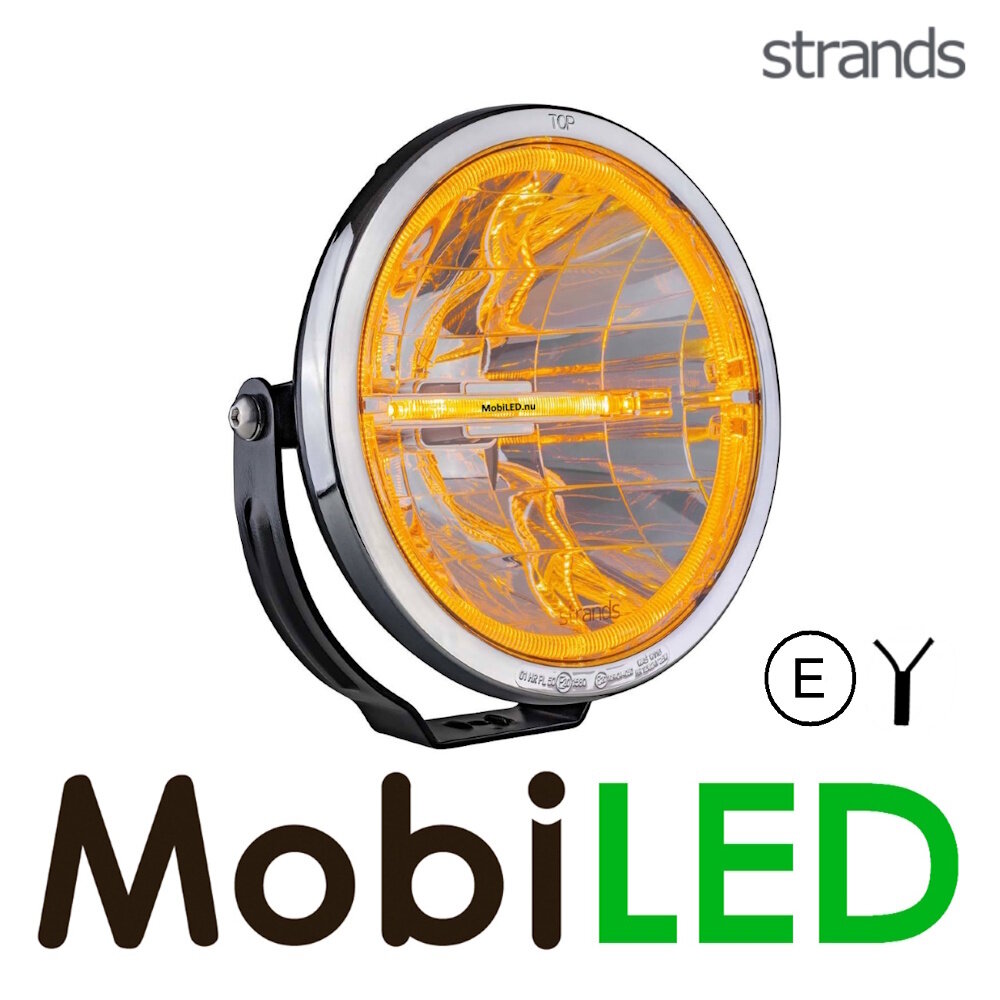 Strands Strands Ambassador feu de position amber/blanc 9 pouces E-marque Strands Strands Ambassador feu de position amber/blanc 9 pouces E-marque