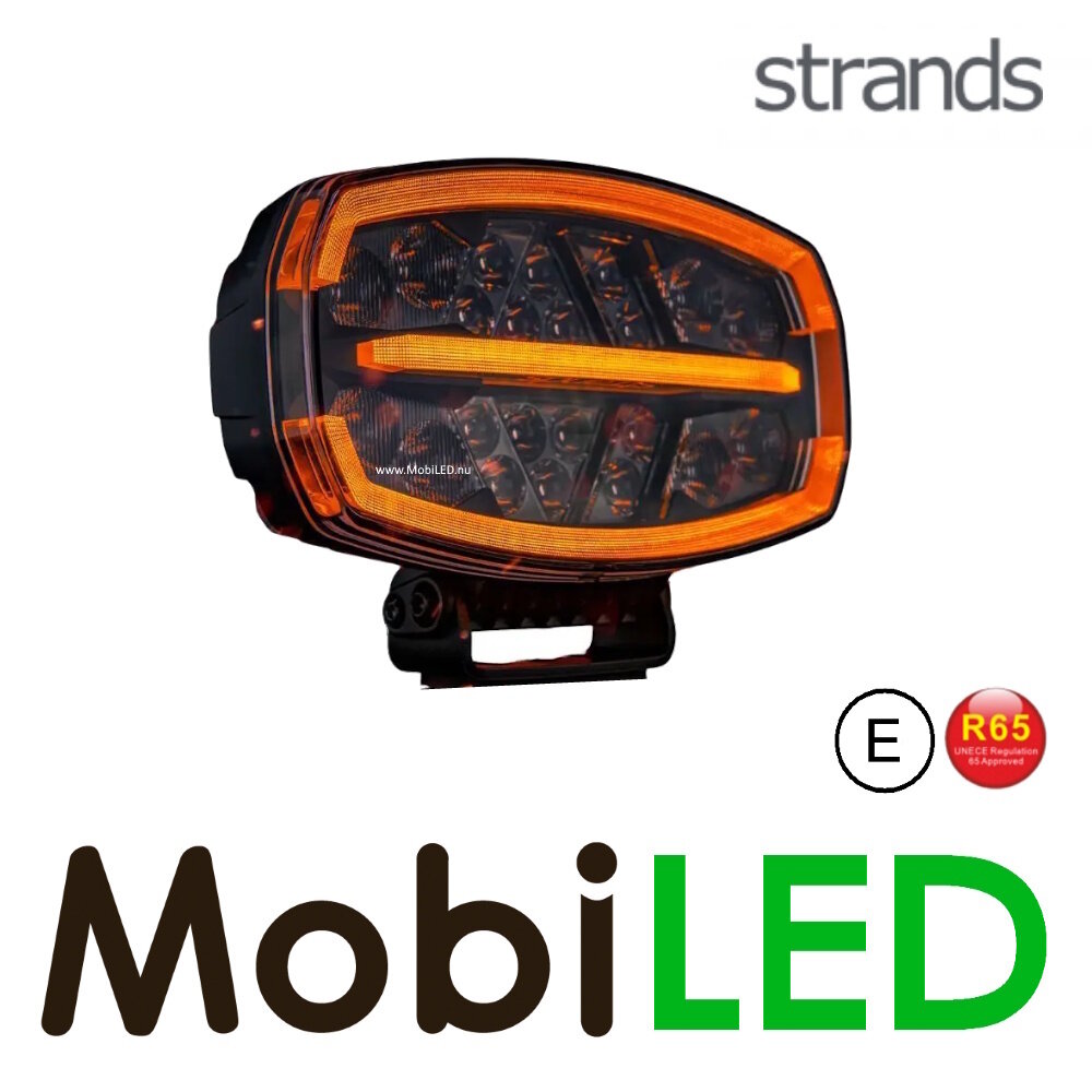 Strands Strands Firefly One amber/wit positielicht en flitser 9 inch E-keur Strands Strands Firefly One amber/wit positielicht en flitser 9 inch E-keur