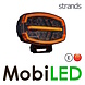 Strands Strands Firefly One amber/wit positielicht en flitser 9 inch E-keur Strands Strands Firefly One amber/wit positielicht en flitser 9 inch E-keur