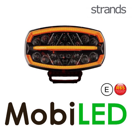 Strands Strands Firefly One amber/white position light and flash 9 inch E-mark Strands Strands Firefly One amber/white position light and flash 9 inch E-mark