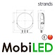 Strands Strands Firefly feu de position ambre/blanc et flash 9 pouces blanc E-marque Strands Strands Firefly feu de position ambre/blanc et flash 9 pouces blanc E-marque