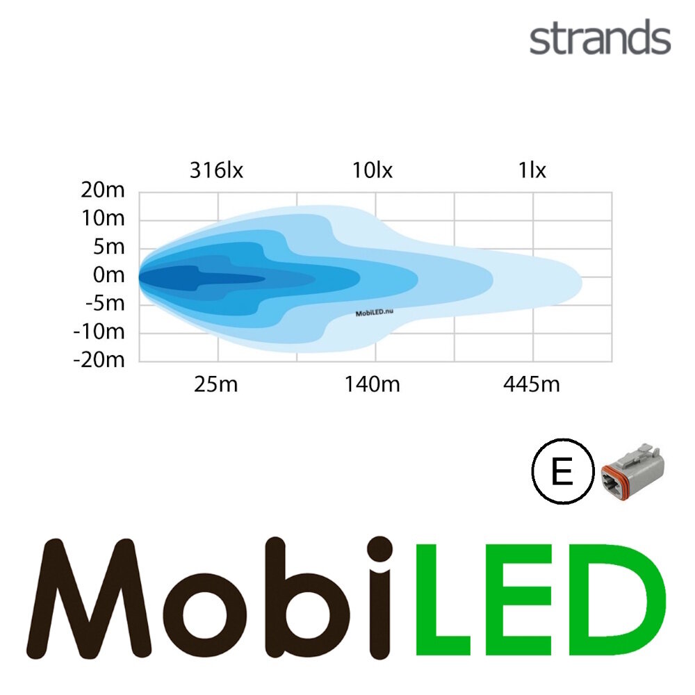 Strands Strands Dark Knight Intense feu de position ambre/blanc 9 pouces E-marque Strands Strands Dark Knight Intense feu de position ambre/blanc 9 pouces E-marque