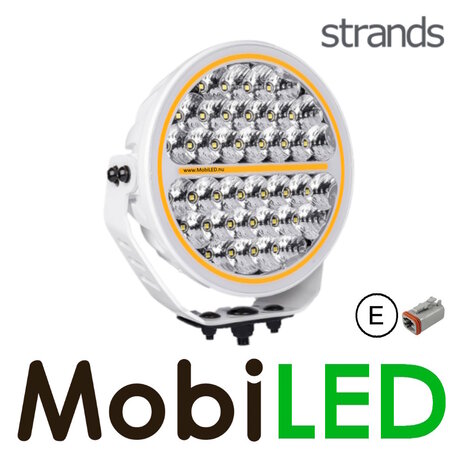Strands Strands Siberia Night Ranger feu de position ambre/blanc 9 pouces blanc E-marque Strands Strands Siberia Night Ranger feu de position ambre/blanc 9 pouces blanc E-marque