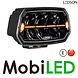 LEDSON Ledson Epix10+ 150W spotlight with amber/white position light and flash Black E-mark LEDSON Ledson Epix10+ 150W spotlight with amber/white position light and flash Black E-mark