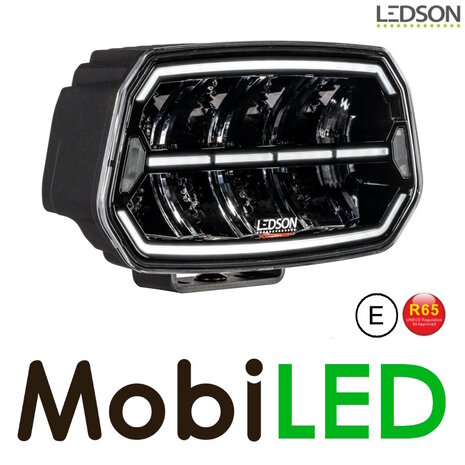 LEDSON Ledson Epix10+ 150W projecteur loin avec feu de position ambre/blanc et flash Noir E-marque LEDSON Ledson Epix10+ 150W projecteur loin avec feu de position ambre/blanc et flash Noir E-marque