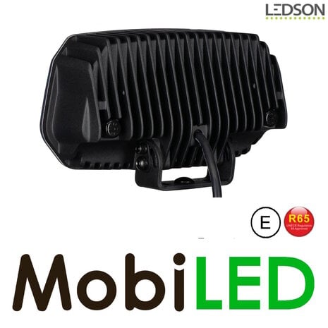 LEDSON Ledson Epix10+ 150W spotlight with amber/white position light and flash Black E-mark LEDSON Ledson Epix10+ 150W spotlight with amber/white position light and flash Black E-mark