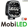 LEDSON Ledson Epix9+ 9" 180W verstraler met amber/wit positielicht en flitser Zwart E-keur LEDSON Ledson Epix9+ 9" 180W verstraler met amber/wit positielicht en flitser Zwart E-keur