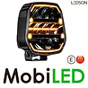 LEDSON Ledson Epix9+ 9" 180W spotlight with amber/white position light and flash Black E-mark LEDSON Ledson Epix9+ 9" 180W spotlight with amber/white position light and flash Black E-mark