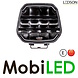 LEDSON Ledson Epix9+ 9" 180W spotlight with amber/white position light and flash Black E-mark LEDSON Ledson Epix9+ 9" 180W spotlight with amber/white position light and flash Black E-mark