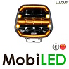 LEDSON Ledson Epix9+ 9" 180W spotlight with amber/white position light and flash Black E-mark LEDSON Ledson Epix9+ 9" 180W spotlight with amber/white position light and flash Black E-mark