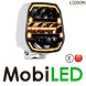 LEDSON Ledson Epix9+ 9" 180W verstraler met positielicht wit/amber en flitser Wit E-keur LEDSON Ledson Epix9+ 9" 180W verstraler met positielicht wit/amber en flitser Wit E-keur