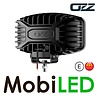OZZ OZZ ovale verstraler met positielicht en flitser Zwart E-keur OZZ OZZ ovale verstraler met positielicht en flitser Zwart E-keur