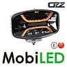 OZZ OZZ Oval spotlight with position light and flash White E-mark OZZ OZZ Oval spotlight with position light and flash White E-mark