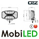 OZZ OZZ Projecteur ovale avec feu de position et flash Blanc E-marque
