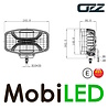 OZZ OZZ Oval spotlight with position light and flash White E-mark OZZ OZZ Oval spotlight with position light and flash White E-mark