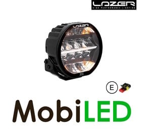 LAZER Sentinel Elite amber/wit positielicht 7 inch zwart LAZER Sentinel Elite amber/wit positielicht 7 inch zwart